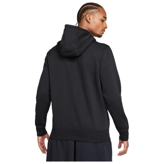 Nike Ανδρική ζακέτα Sportswear Club Full-Zip Fleece Hoodie Nike Ανδρική ζακέτα Sportswear Club Full-Zip Fleece Hoodie
